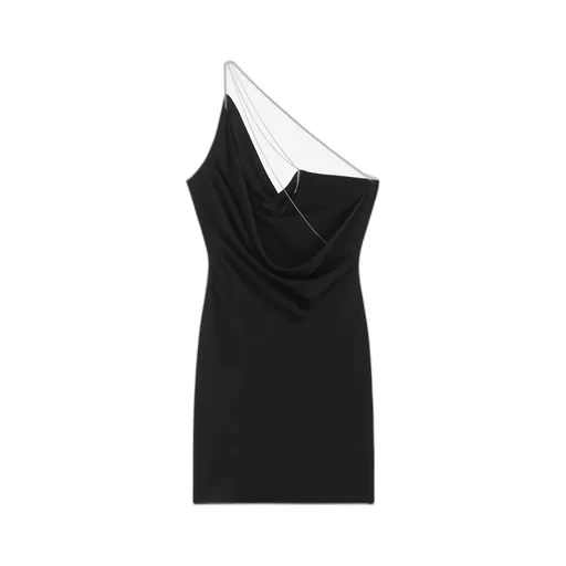 Givenchy One-Shoulder Mini Dress