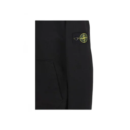 Compass-Patch Zip-Up Sweatshirt