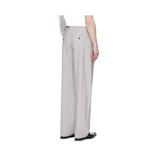 Multi Waistband Wide-Leg Trousers
