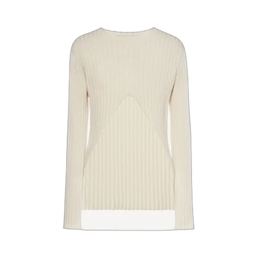 Long-Sleeved Round-Neck Sweater