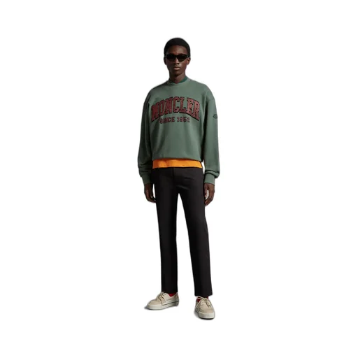 Moncler Cropped Gabardine Trousers