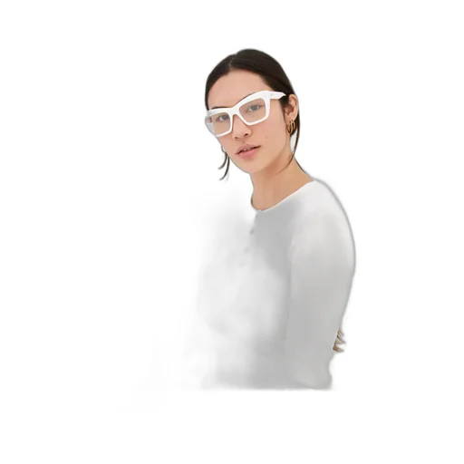 Geometric-Frame Glasses