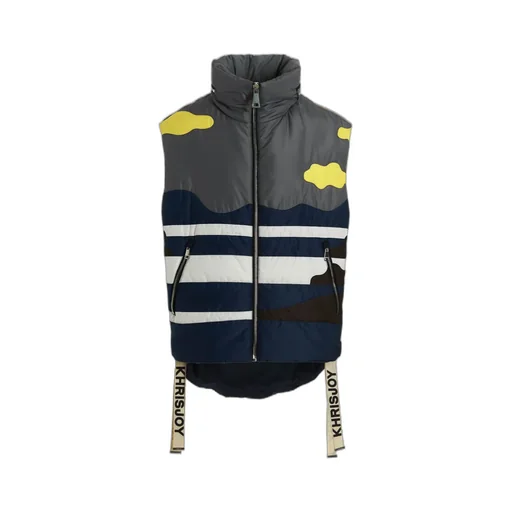 Logo Zipper Vest