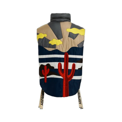 Logo Zipper Vest