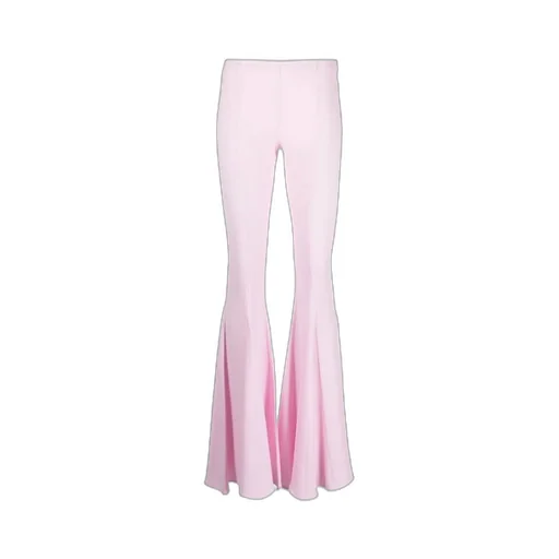 Stretch-Jersey Flared Trousers