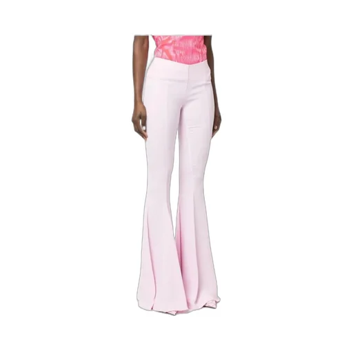 Stretch-Jersey Flared Trousers