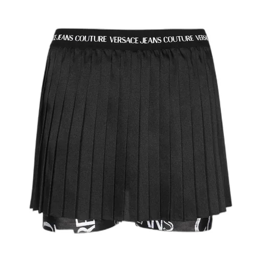 Logo Waistband Pleated Skorts