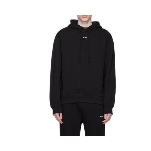 Hugo Boss Logo-Printed Drawstring Hoodie