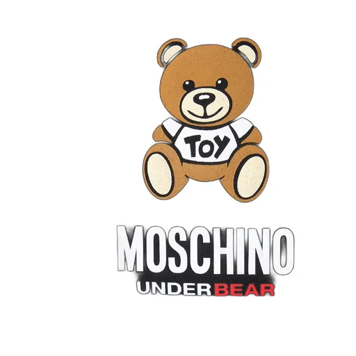Teddy Bear Motif Sweatshirt