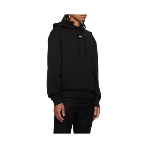 Hugo Boss Logo-Printed Drawstring Hoodie