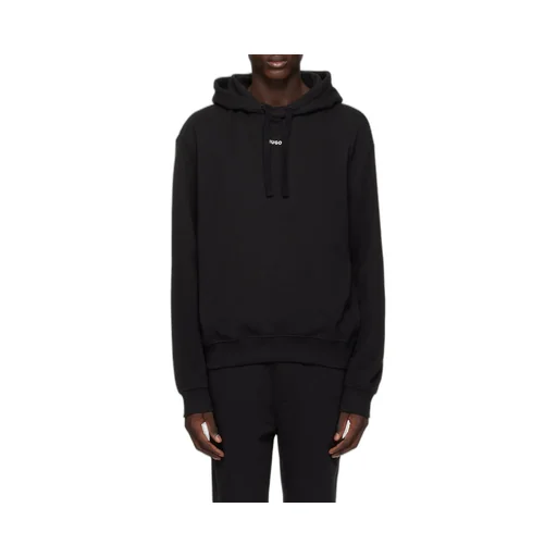 Hugo Boss Logo-Printed Drawstring Hoodie