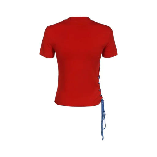 Versace Jeans Couture Logo-Printed Crewneck Drawstring T-Shirt