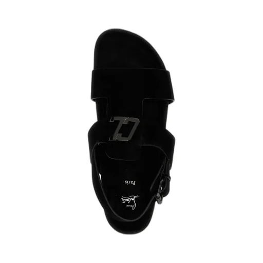 Buckle Hollowed-Out Sandals