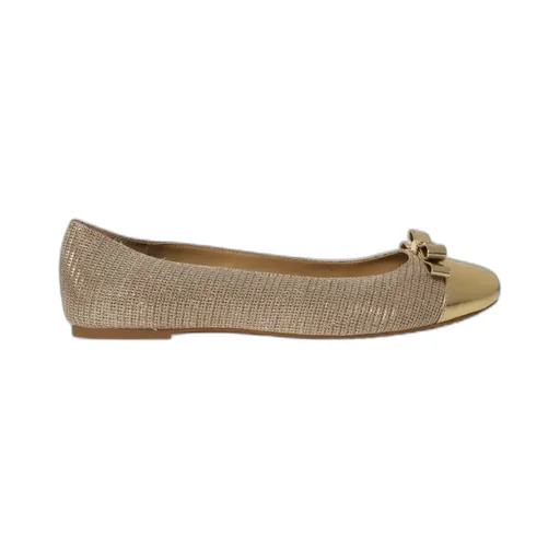 Andrea Chain-Mesh Ballerina Shoes