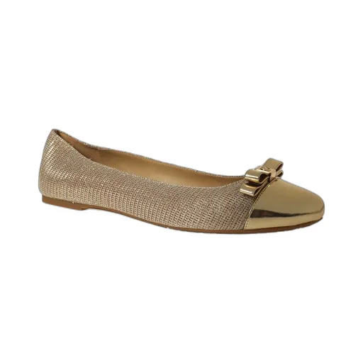 Andrea Chain-Mesh Ballerina Shoes