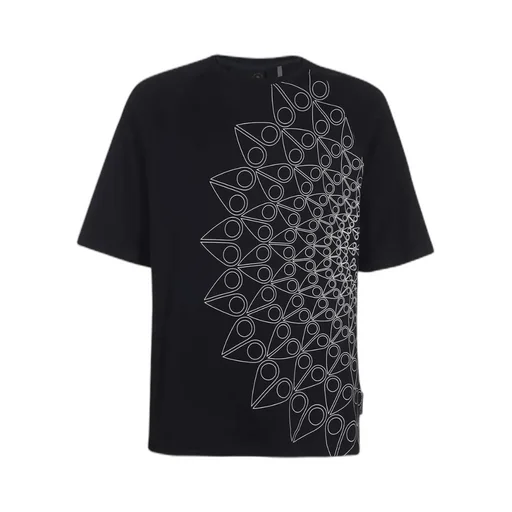Open-Necked Black Shirt