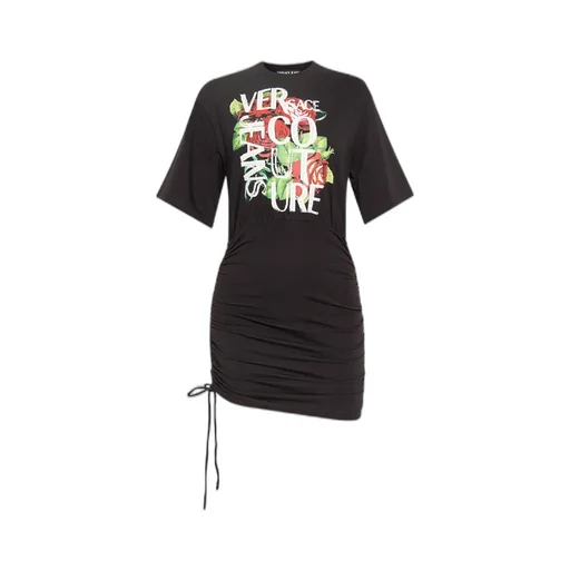 Roses Logo-Print T-Shirt Dress