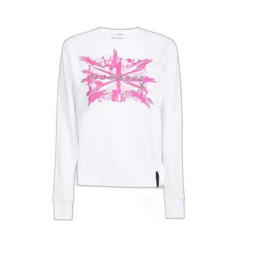 Union-Jack Embellished Long-Sleeved Sweatshirt
