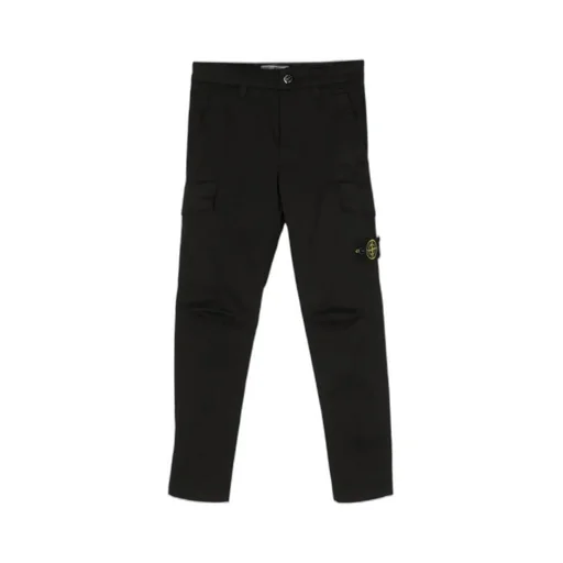 Compass-Motif Cargo Trousers