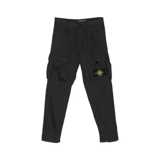 Compass-Patch Cargo Pants