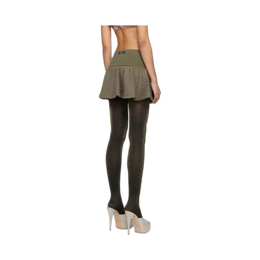 Rhinestone Mini Skirt