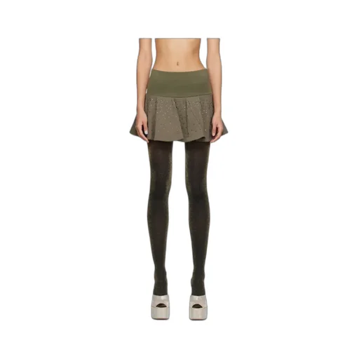 Rhinestone Mini Skirt