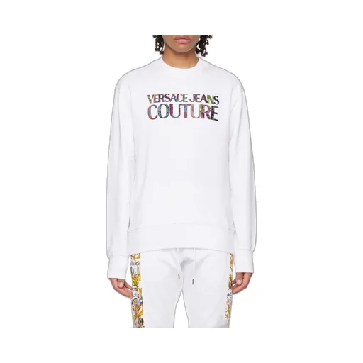 Versace Jeans Couture Logo-Printed Crewneck Sweatshirt