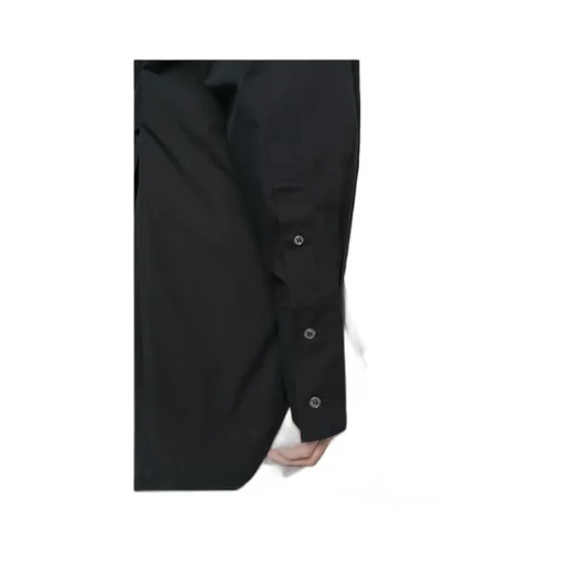 Single-Breasted Long-Sleeved Shirt