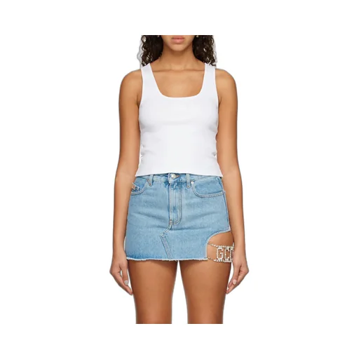 Sleeveless Jersey-Knit Top