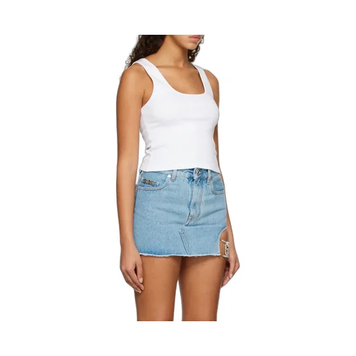 Sleeveless Jersey-Knit Top