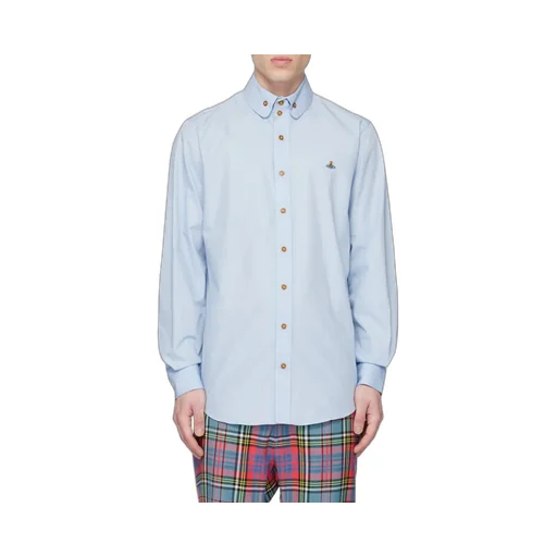 Vivienne Westwood Orb Embroidered Long-Sleeved Shirt