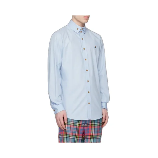Vivienne Westwood Orb Embroidered Long-Sleeved Shirt