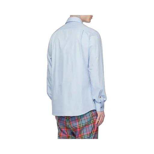 Vivienne Westwood Orb Embroidered Long-Sleeved Shirt