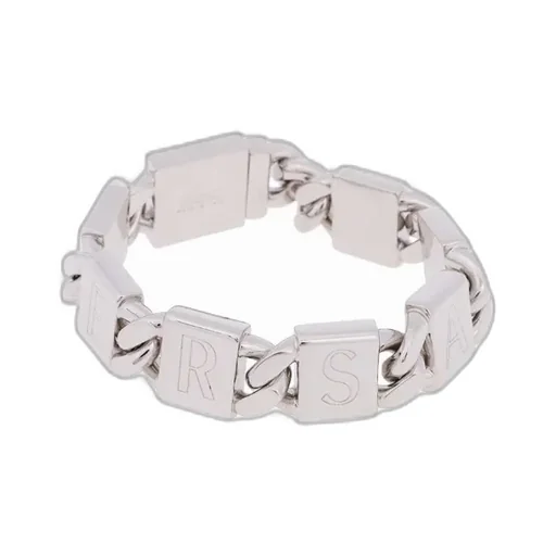 Logo-Plaque Chain Bracelet