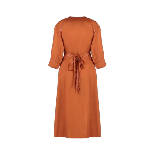 Crepe Midi Dress