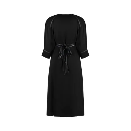 Crepe Midi Dress