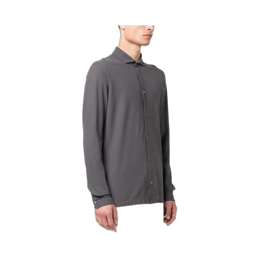 Zanone Buttoned Long-Sleeved Shirt