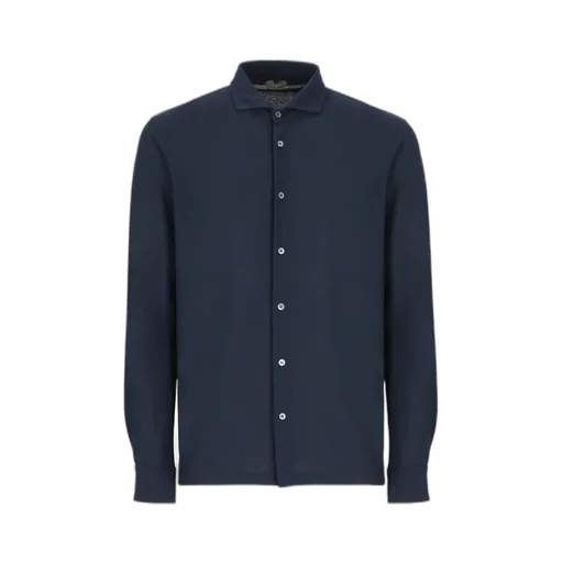 Long-Sleeved Cotton Shirt