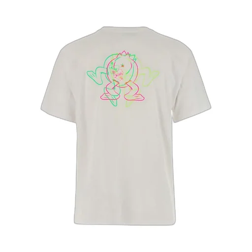 Aries Logo Printed Crewneck T-Shirt