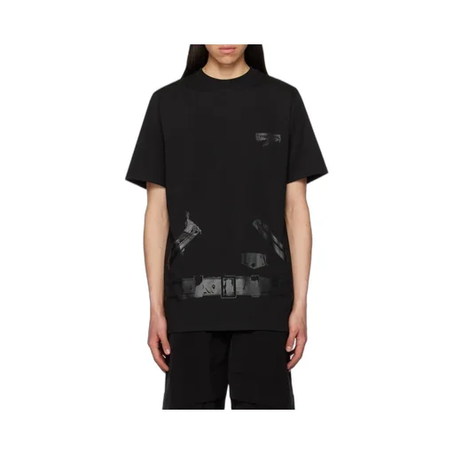 Graphic-Print Round-Neck T-Shirt