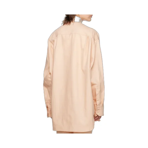 Logo-Patch Oversized Shirt