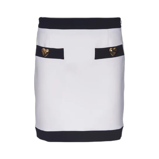 Moschino Straight Hem Mini Skirt