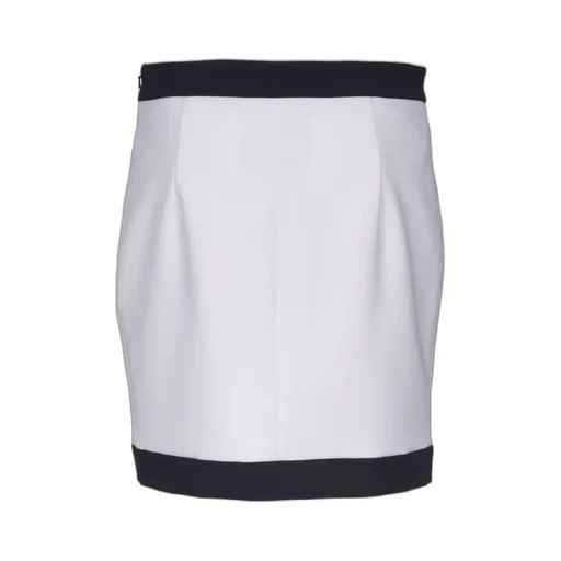 Moschino Straight Hem Mini Skirt