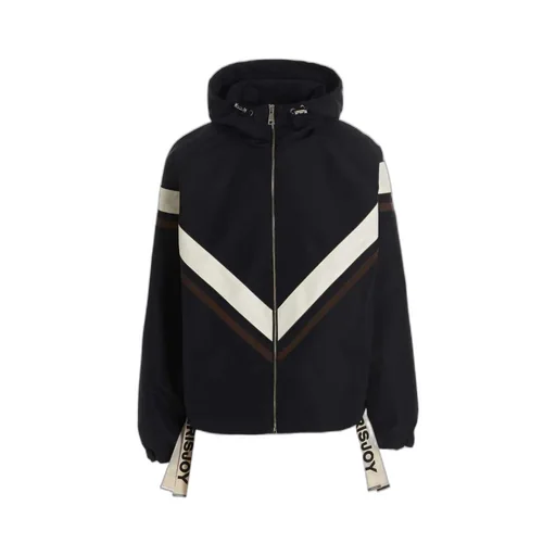 Hooded Zipped-Up Jacket