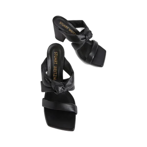 Logo High-Heeled Sandals