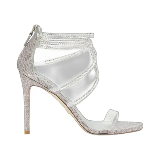 Logo High-Heeled Sandals