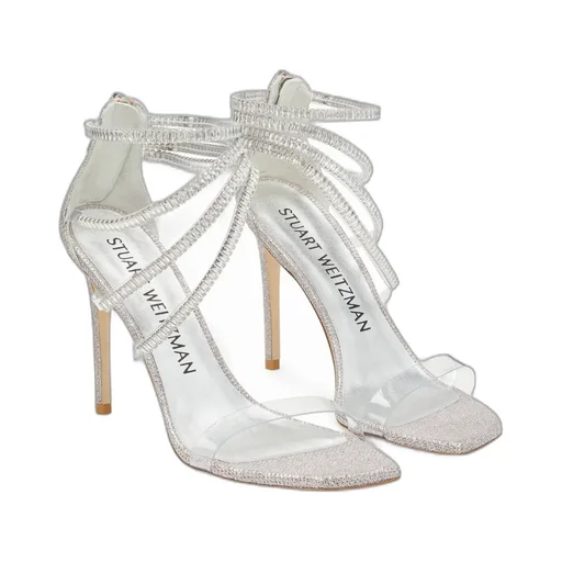 Logo High-Heeled Sandals