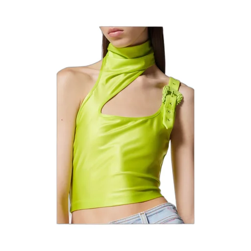 Cut-Out Cropped Top