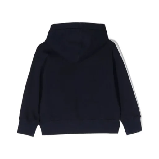 Palm Angels Kids Logo Printed Long-Sleeved Hoodie