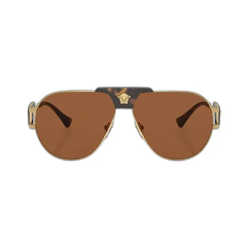 Versace Eyewear Aviator Frame Sunglasses